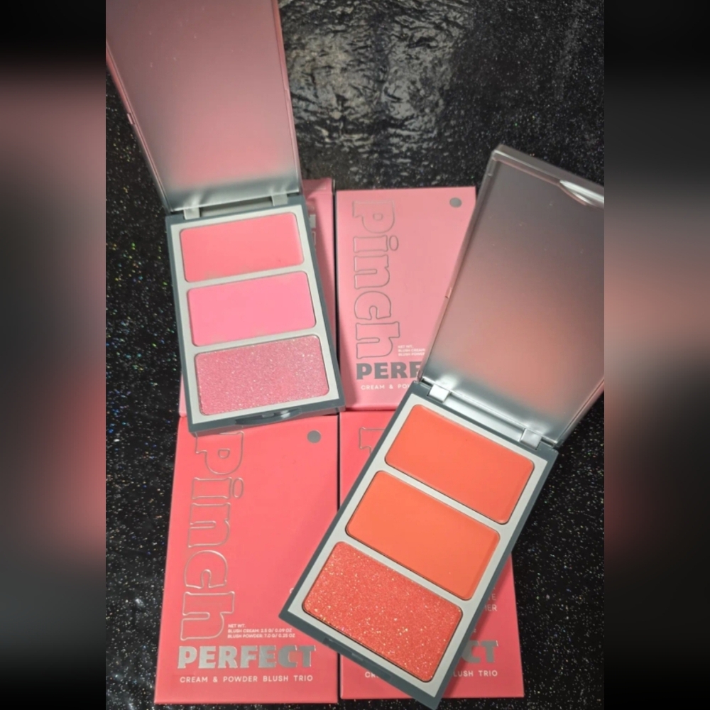 Blush Palette Cream, Powder, Shimmer